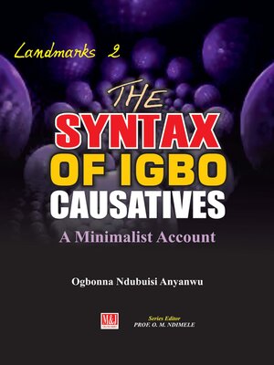 cover image of The Syntax of Igbo Causatives